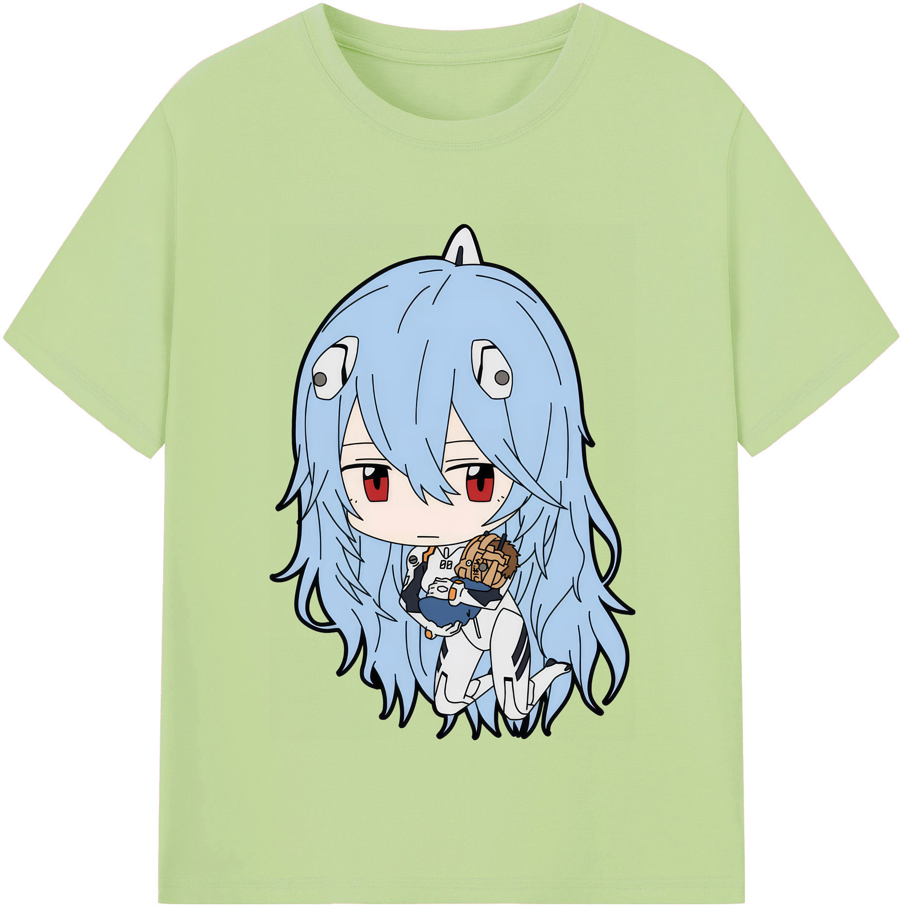 （画像用） EVA 新世紀エヴァンゲリオン 綿100％半袖Tシャツ（フロントプリント）